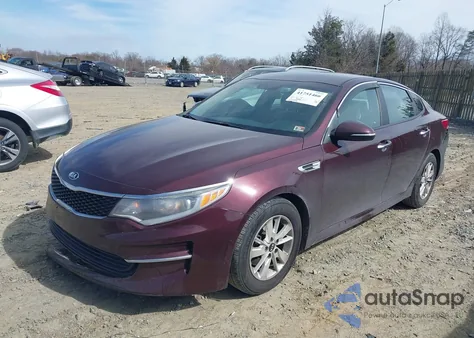 2016 Kia Optima Lx z USA, uszkodzony, nr VIN 5XXGT4L36GG031328